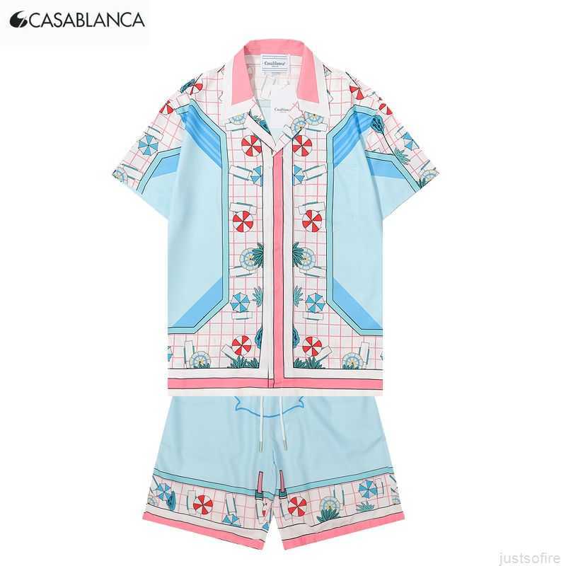 

Casa Designer Fashion Clothing Shirts Tracksuits 2023 New Casablanca Square, Shipping fee