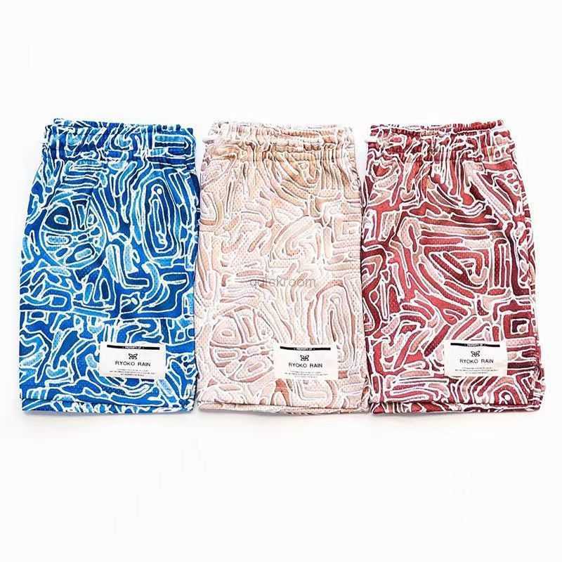 

Designer Short Fashion Casual Clothing Rain Summer American Fashion Pigment Quick Dry Loose Sports Casual Beach Basketball Basketball Shorts 4 Pants, Red