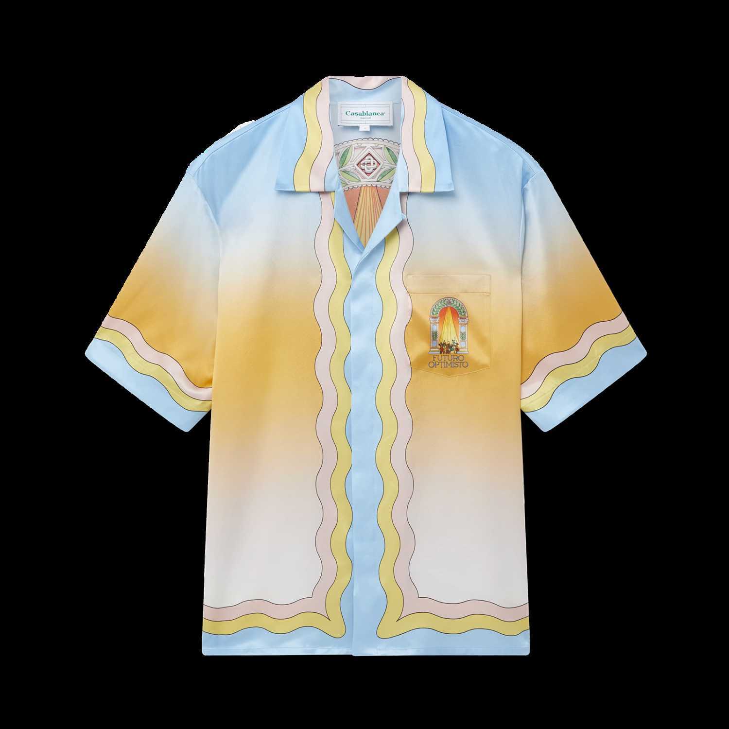 

Casa Designer Fashion Clothing Shirts Tracksuits Casablanca Tennis Club 23 Free Dance Romantic Hawaiian Men' Women' Short Shirt, Shipping fee