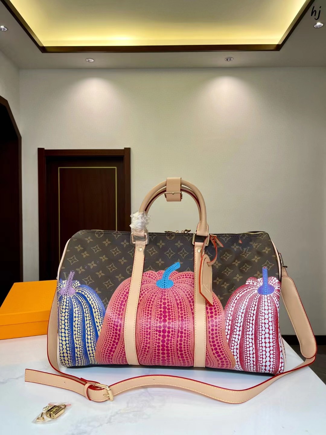 New Designer Duffle Bag Men&#039;s KEepall Travel Fashion High Quality Women&#039;s Luxury Luggage Travel Bag Leather Handbag Large Capacity Carr-image-888339247