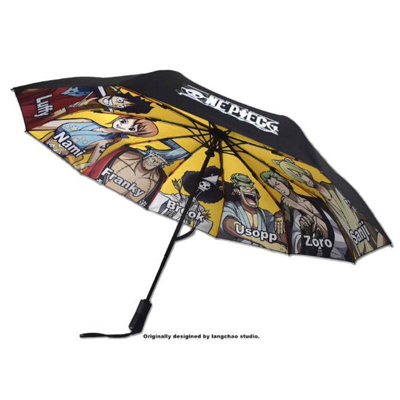 Automatic Sunshade Clear Umbrella Sea Fan Sun Protection Joint Sunshade Umbrella Automatic Folding Umbrella Men and Women Alike-image-888662808