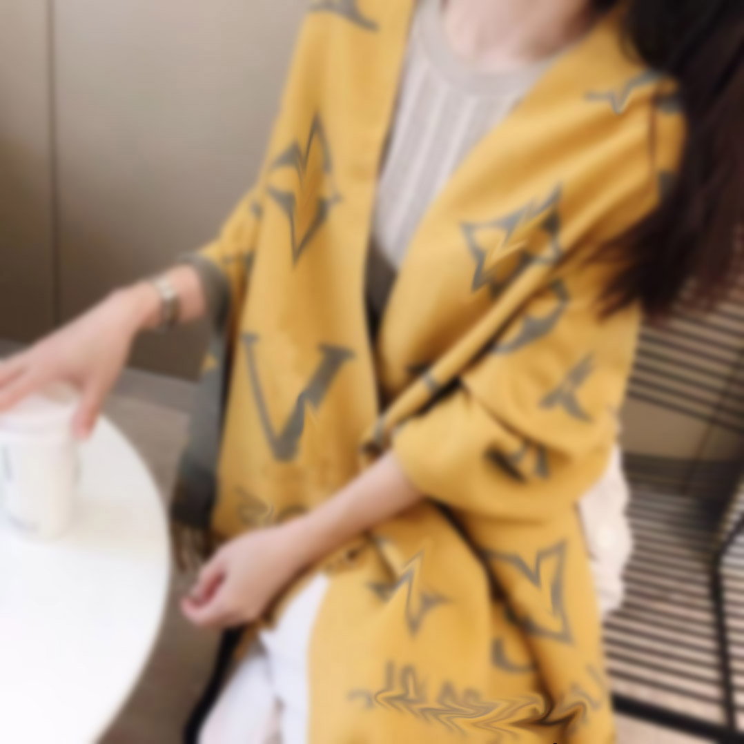 Luxury designer scarf for women designers letter Cashmere scarfs design scarves winter Men Women quality soft thick Shawl Scarfs Fashion scarve s-image-888917018