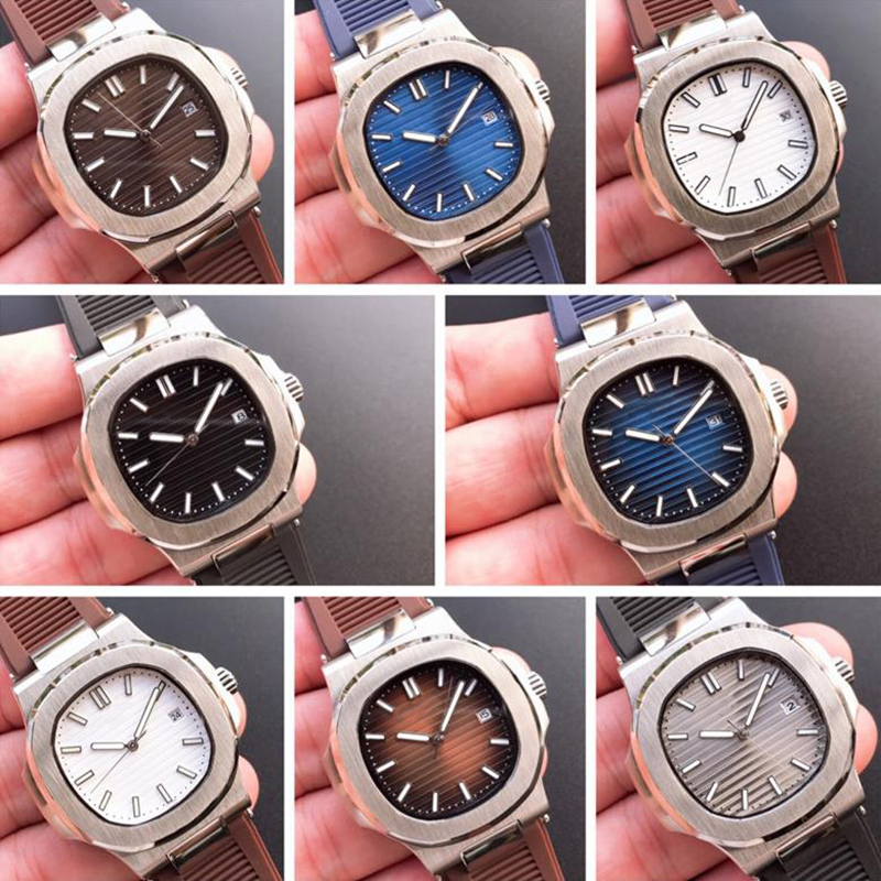 Mechanical men's automatic watch designer classic 40MM watch all stainless steel dial sapphire waterproof watch montre de luxe-image-860774625