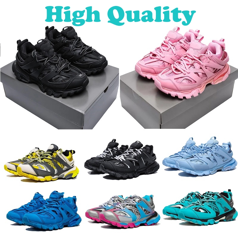 Designer Men Women Casual Shoes Luxury brand Track 3.0 Triple white black Sneakers Gomma leather Trainer Nylon Printed Platform trainers shoes gr-image-888906176