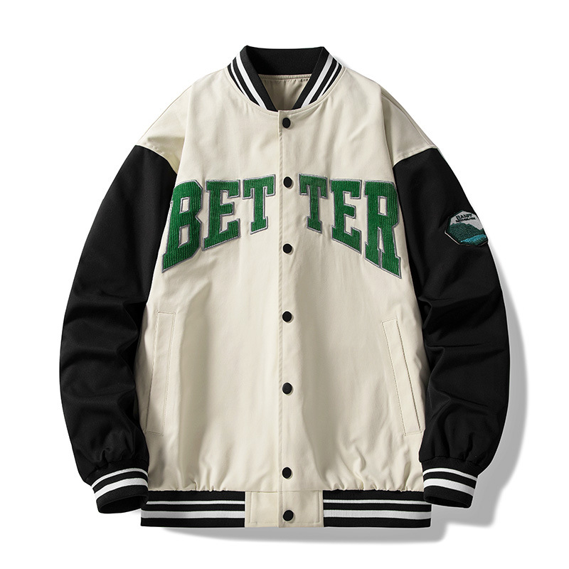 Jacket Men Designer varsity jacket Windbreaker Long Sve Mens Letterman Jacket Clothing buttons With stripe Bomber jackets