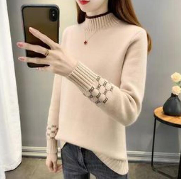 Pulls pour femmes en laine col en V luxe G lettre Designer tricoté haut à manches longues décontracté Cardigan manteau vêtements