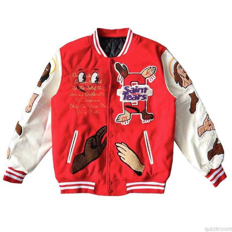 

Designer Clothing Mens Jackets Fashion Brand Coat Outdoor Casual Coats James' Same Price Stadium Jacket Heavy Industry Full Embroidery Baseball Jacket Jacket, Shipping fee