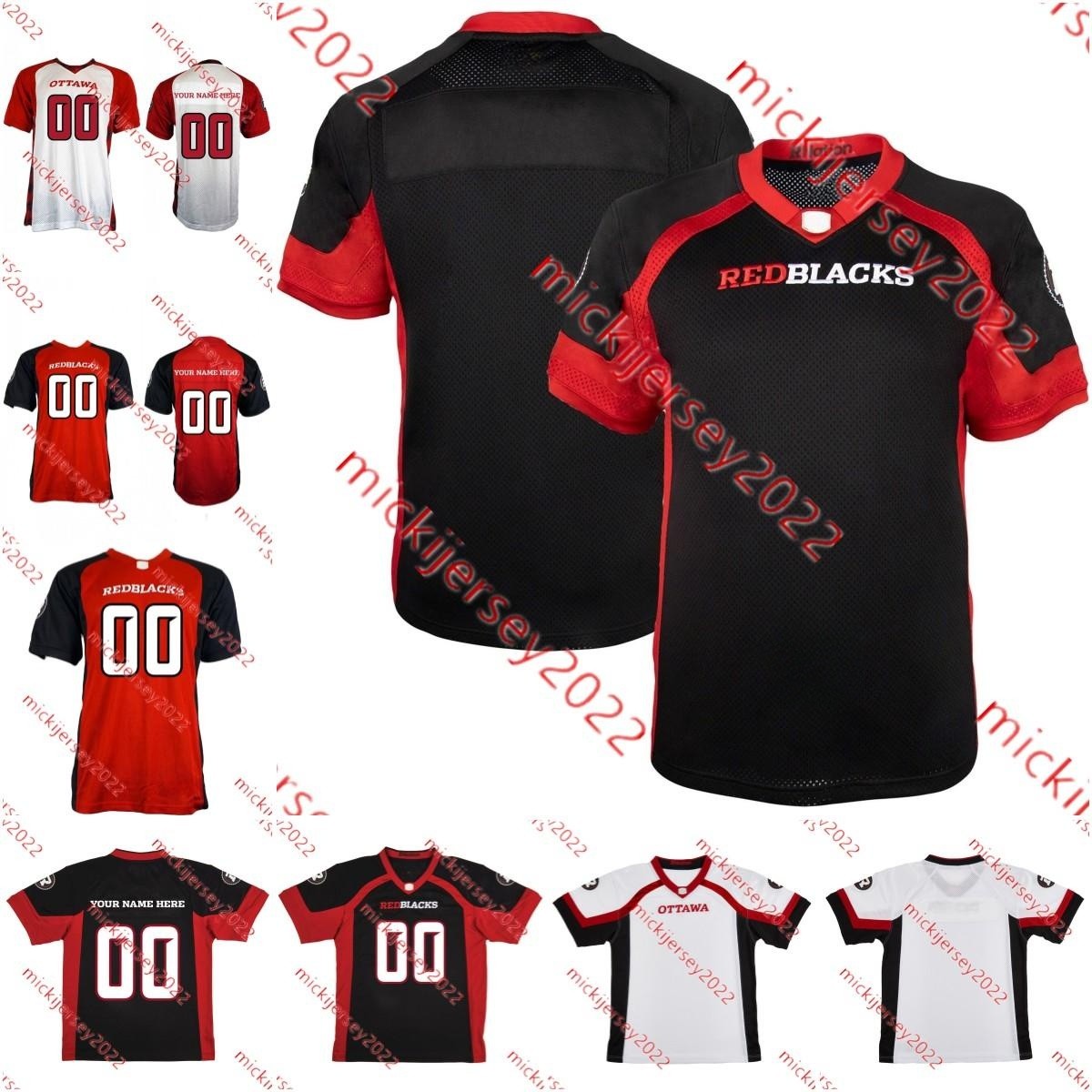 Ottawa REDBLACKS Football Jersey Jackson Bennett Ante Milanovic-Litre Tyron Vrede Cleyon Laing Lorenzo Mauldin Kene Onyeka Nigel Romick Custom St-image-957408736