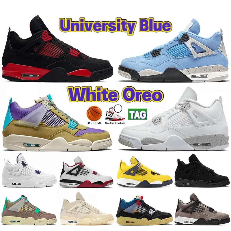 Jumpman Chaussures de basket pour femmes hommes avec boîte Baskets Université Bleu Noir Chat Blanc Ciment Feu Rouge Cool Gris Motorsports Confort