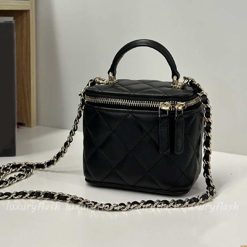 Sacs crossbody pour femmes concepteur de sacs à bandoulière mini boîtier à lèvres sac cosmétique sac en cuir une poignée à glissière