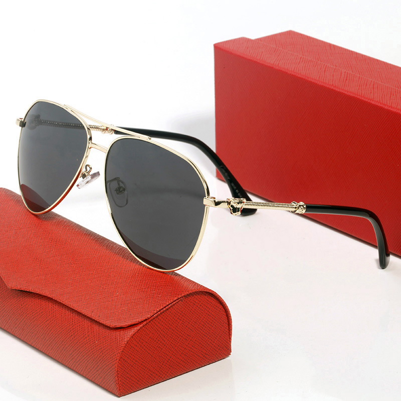 Designer Sunglasses Woman Fashion Mens Carti Glasses Super Vision Generous Lens Multi sunnies Retro Leisure Metal Anti-Radiation Classic Vintage-image-890543598