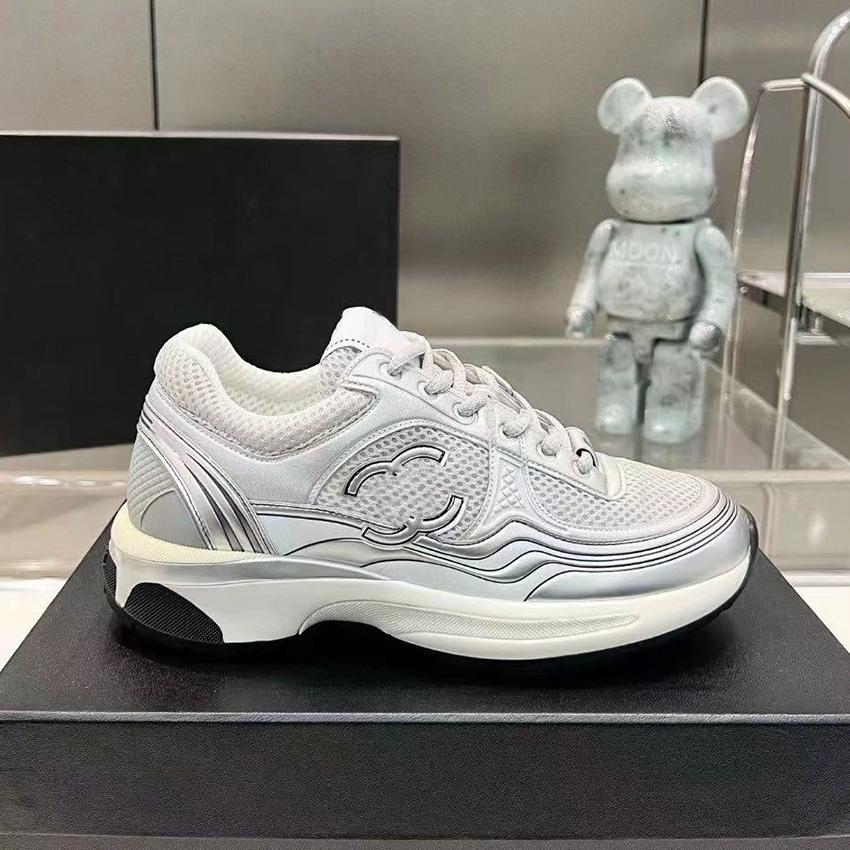 Designer shoes sports shoes women retro casual shoes suede leather stitching multi-color and versatile sports shoes thick soles increased lace up-image-899173882