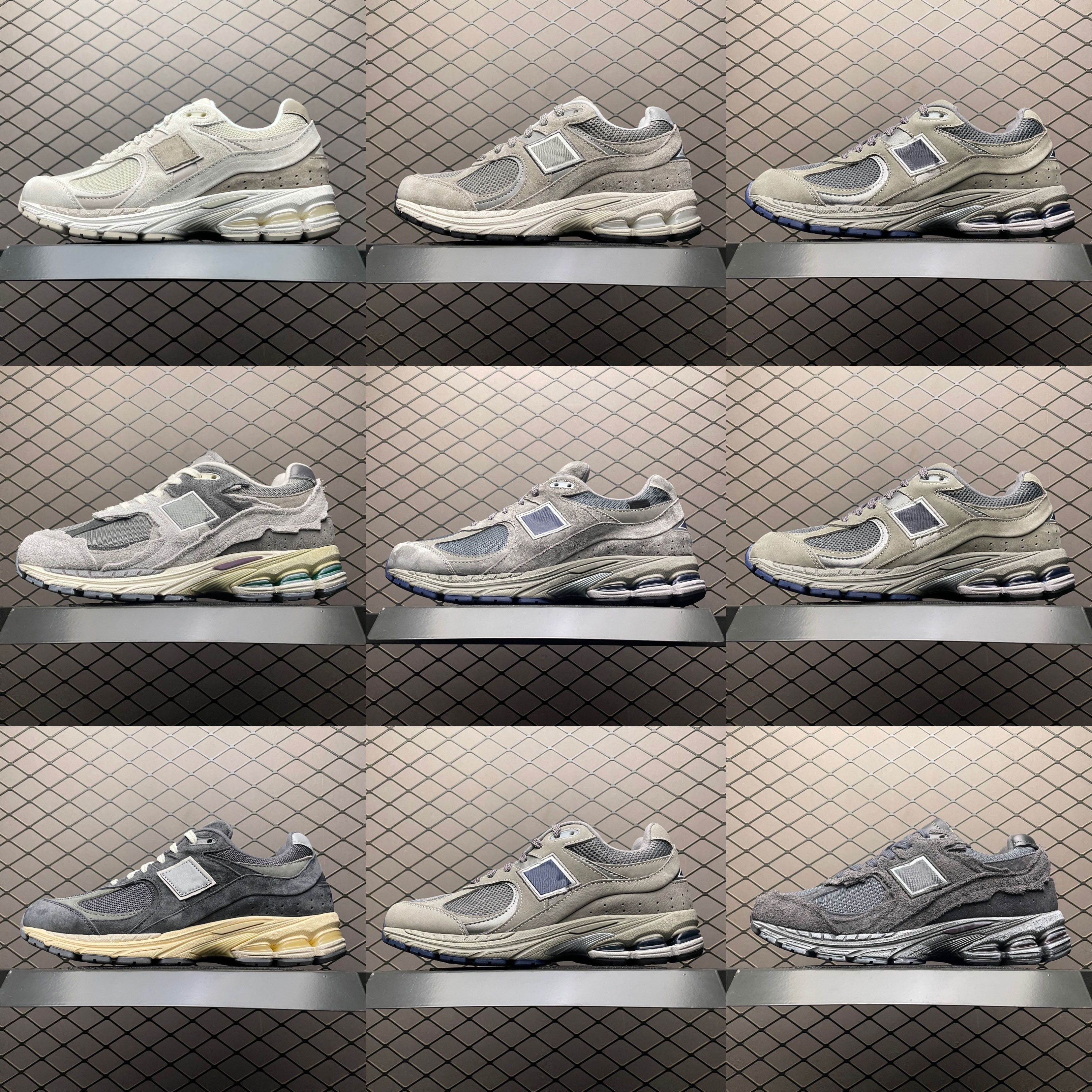 New 2002R Casual Shoes Versatile American Retro Sneakers Running Shoes Designer Sneakers Pink Purple Gray Navy Sea Salt Luxury-image-859022529