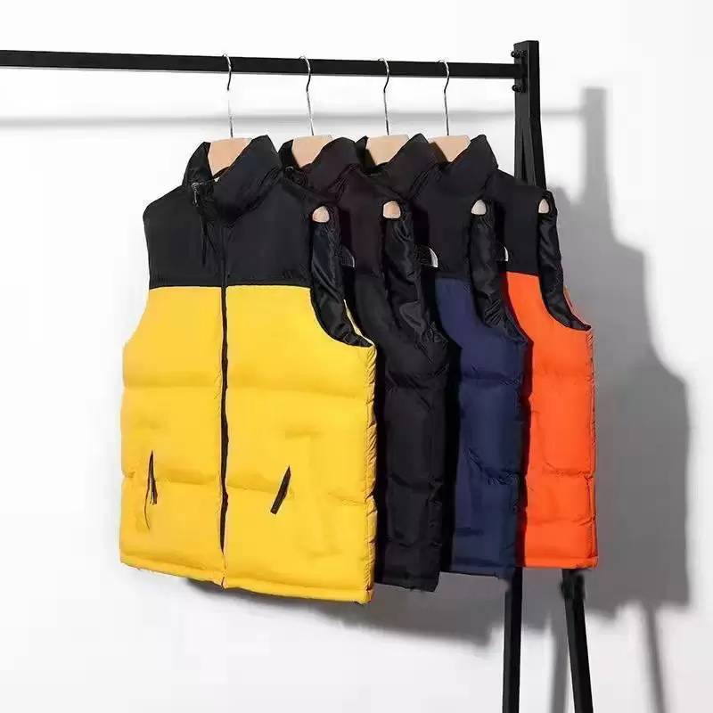 Designer Puffer Vest Mens Waistcoat Winter Down Vests Unisex Couple Bodywarmer Womens Jacket-image-861390785