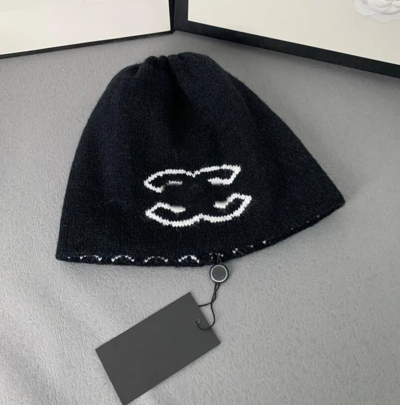 Fashion Beanie Designer Casquette Men Sport Hat Hand Knitt Wool Cap Luxury Skull Caps Letter Outdoor Warmhat Double Sided Hats D237317C