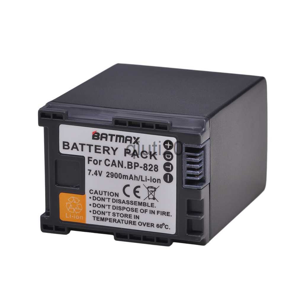 Camera Batteries Batmax 1PC BP-828 BP828 Replacement battery for VIXIA HF G30 G40 XA20 and XA25 Camcorders Batteries x0731-image-890589355