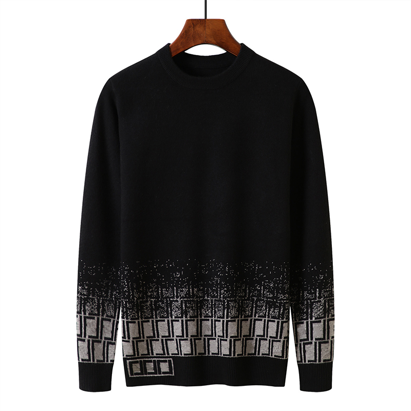 Mens Sweaters Fashion Men's High Quality Casual Round Long Sleeve Sweater Men Women Letter Printing Sweaters