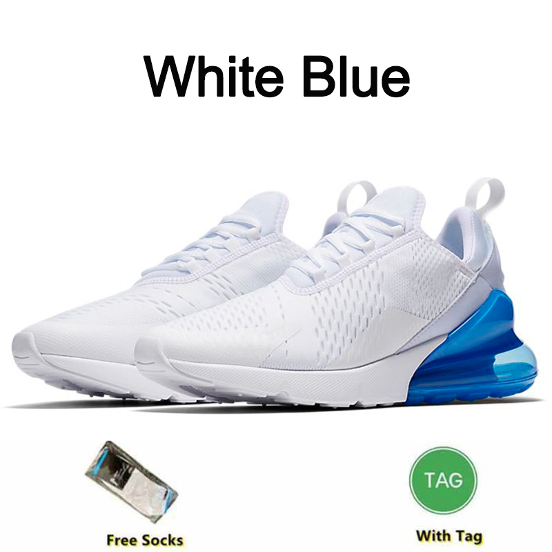 270 Running Shoes 2022 New Mens Womens Designer sneakers 27C Triple White Black Navy Bule Cool Grey Volt Trainers Sports shoes Eur 36-45