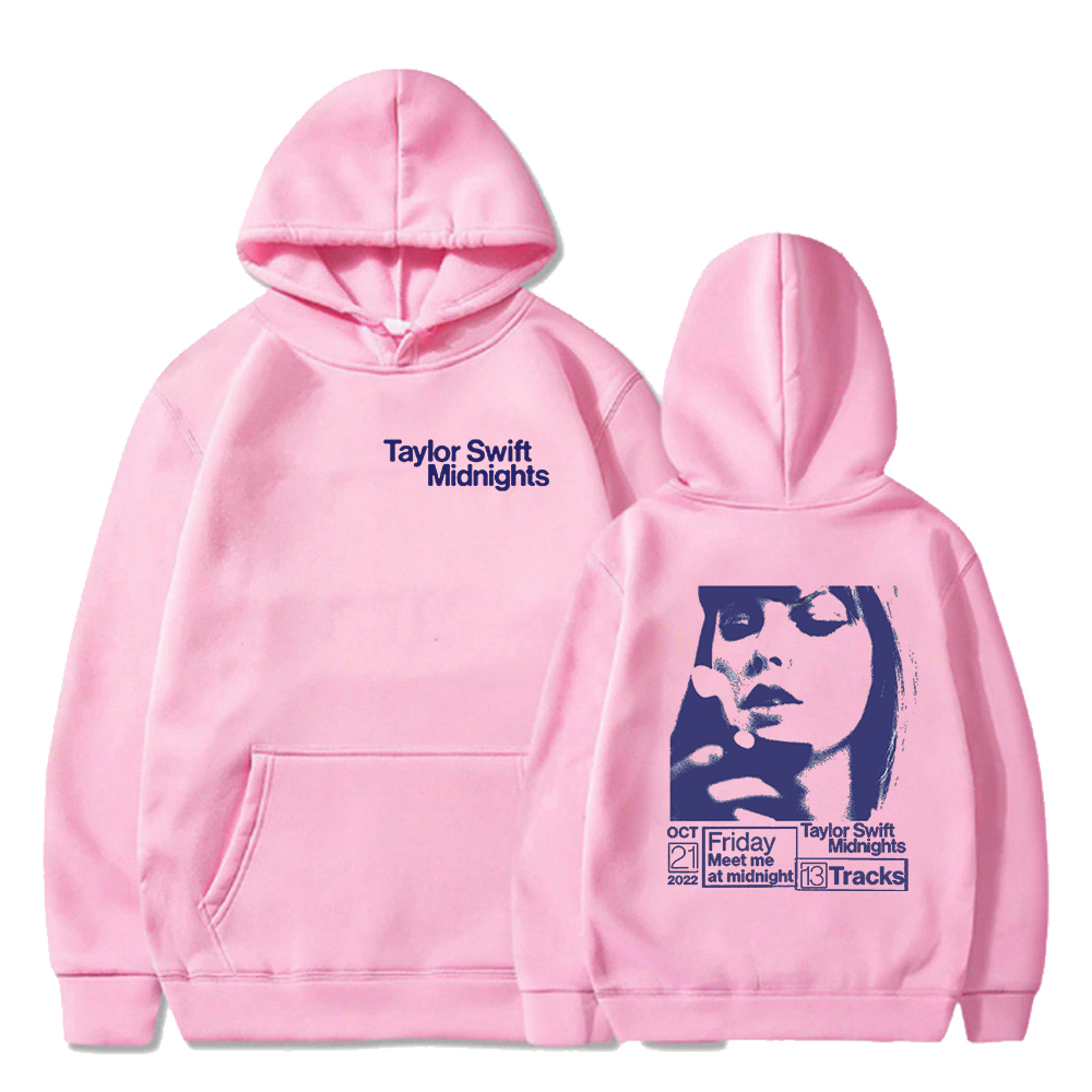 

Taylor Midnights Album Hoodie Long Sleeve Sweatshirts 2023 The Eras Tour Men Women's Hoodie Fashion Clothes, 004