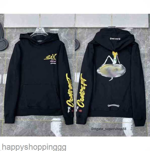 

Men' Hoodies Sweatshirts Designer Hearts Hoodie Chromes Mens Hoody Clothing Womens Heart Hooded Ch Cross Flower Arm Front Printed Horseshoe Q59C 1OO84