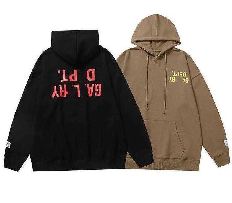 

Men's Hoodies Sweatshirts Hoodie Designer Galleryes depts Gary Painted Graffiti Used Letters Printed Loose Casual Fashion Men and Women Black Hoodies 2CGWI3LZ2, 13