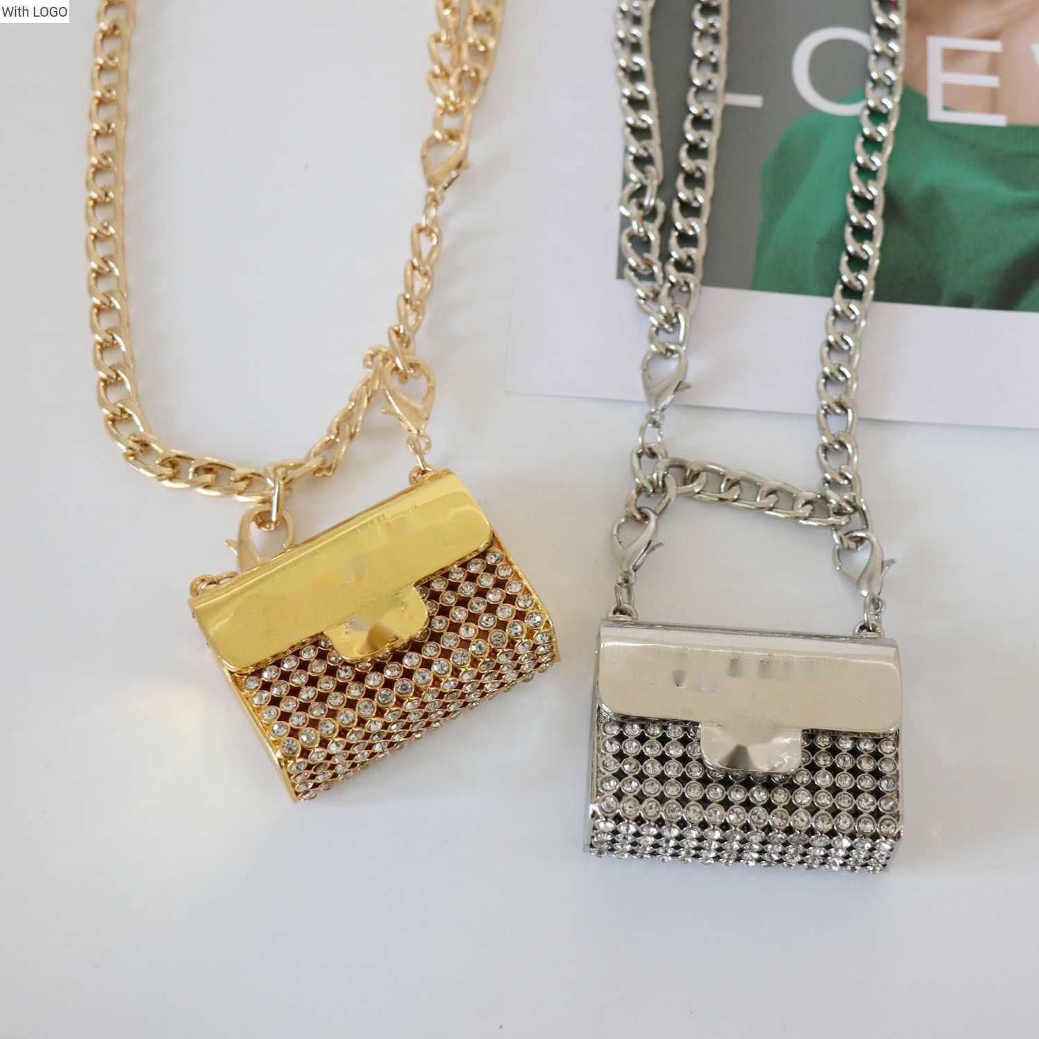 

Evening Bags Luxury Brand design Letter shoulder Chain CC bag Sparkling Bag Net Red Waist Women's Mini Full Diamond Metal Small Bag Water Diamond Shiny Crystal Belt Bag, Gold