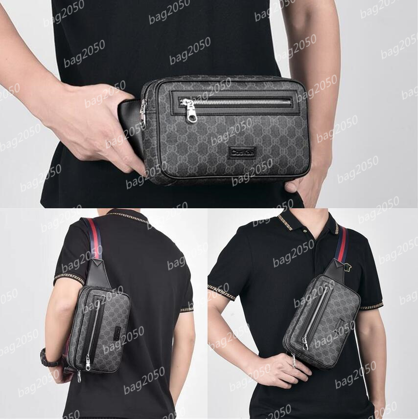 

2023 Waist Bags Men Women Sport Fanny Pack Designer Fashion Crossbody Bags Trunk Style bum bag black Print Belt Bag Waist Packs