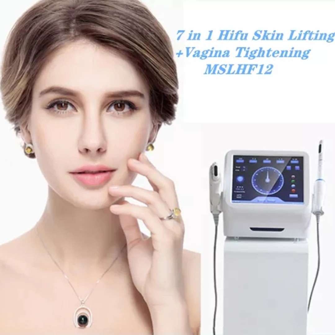 

2023 Beauty Items 2 in 1 HIFU Vaginal Tightening Machine Face Lifting Skin Tight Body Slim and Lift Machine Skin Rejuvenation