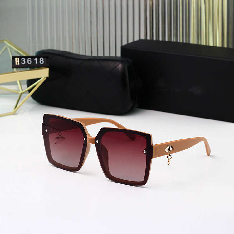 

Frames 2023 New Box Women's Polarized Metal Pendant Sunglasses Trend Street Shooting Glasses Batch