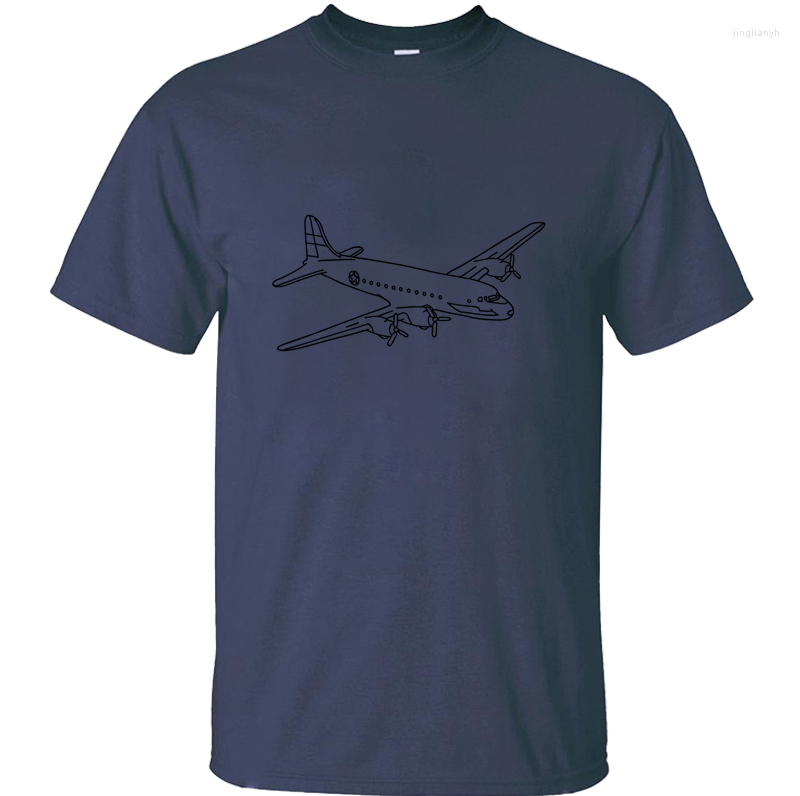 

Men's T Shirts Printing Super Airplane T-shirt Men Streetwear Unique O Neck Cotton Interesting Top Quality, Notprint