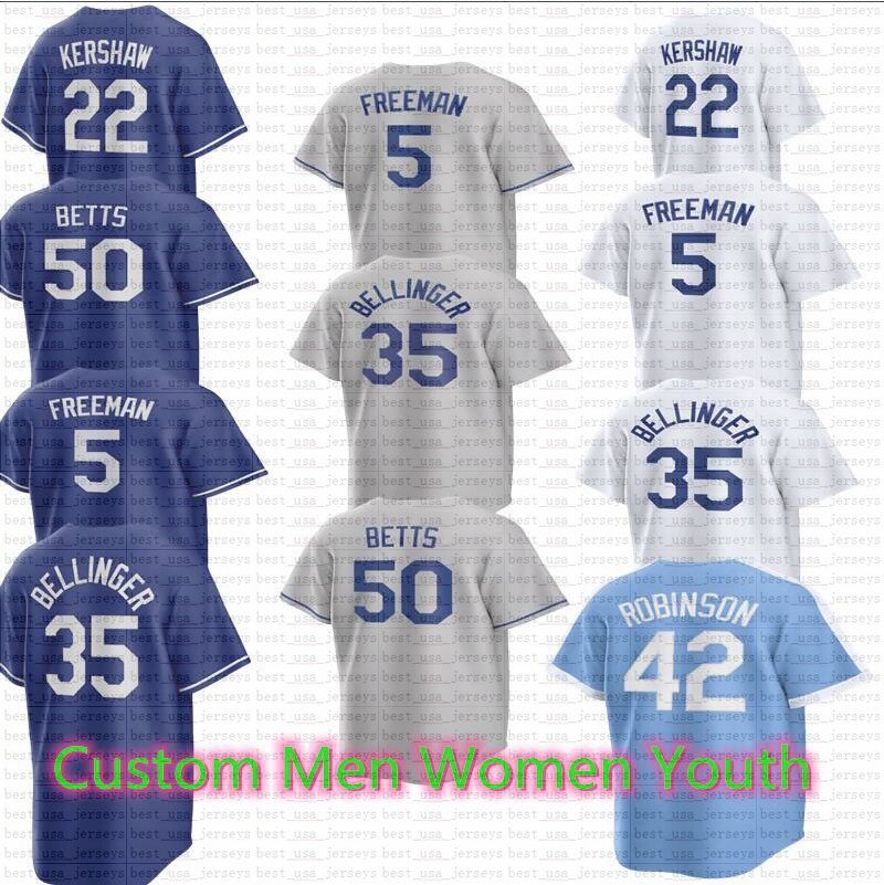 

Mookie Betts Freddie Freeman Baseball Jerseys Clayton Kershaw Martinez Chris Taylor Julio Urias Will Smith David Peralta Gavin Lux Max Muncy Buehler Jersey, Women
