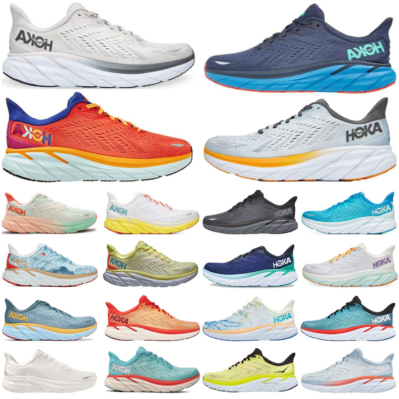 

Hoka One One Clifton 8 Athletic Shoe Running Shoes Bondi 8 Carbon X 2 Sneakers Shock Absorbing Road Fashion Mens Womens Top Designer Women Men Size 36-45, 13