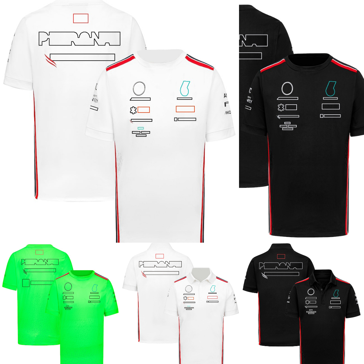 

2023 F1 T-Shirt Formula 1 Racing Team Polo Shirt T-shirt Motorsport Car Fans T-Shirts Mens Womens Sport Fashion O-Neck T-Shirt Tops