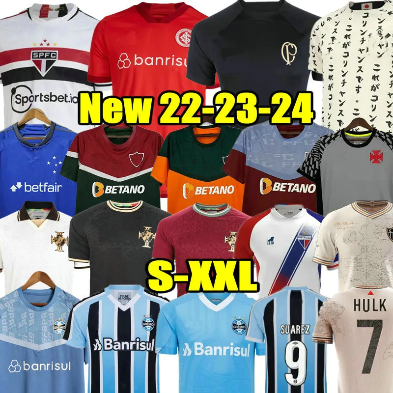 

Vasco da Gama 23 24 Soccer Jerseys Corinthian Internacional SAO PAULO 2023 camisetas de footb Final da Palmeiras Atletico Mineiro Gremio Fluminense shirt Fortaleza, Internacional 23 24 home