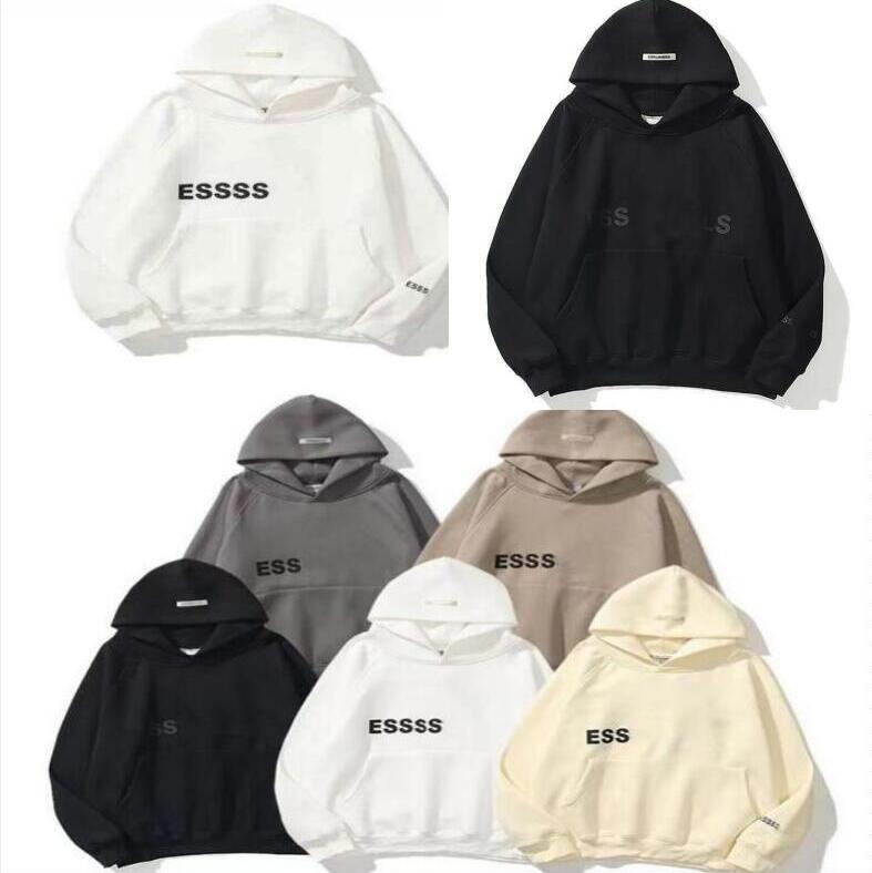 

ESS 2023 Designer Warm Hooded Hoodies Sweater Men's Women's Fashion Streetwear Pullover Sweatshirt Loose Hoodie Couple Top Clothing Ess Essentail Hoody, Not sold separately (add postage)