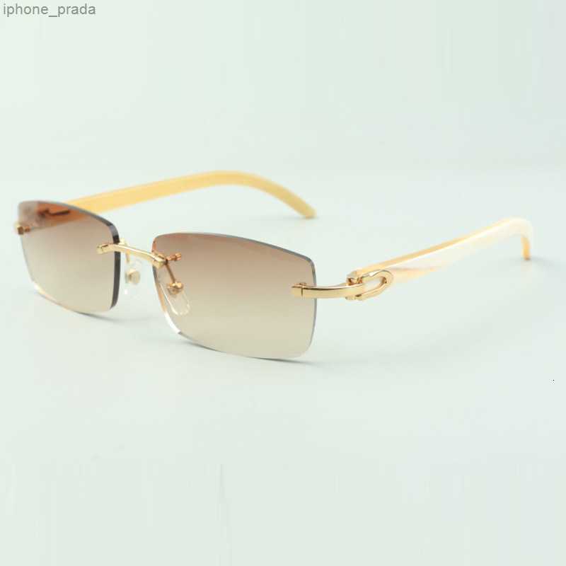 

Plain White Buffs sunglasses 3524012 with 56mm lenses for men and women