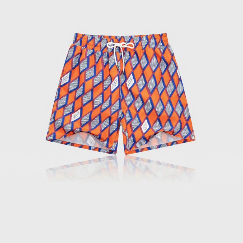 

2023 new mens shorts designer swim shorts quick dry printed swimwear summer beach shorts casual mens fitness boxing shorts asian size M-3XL, Blue