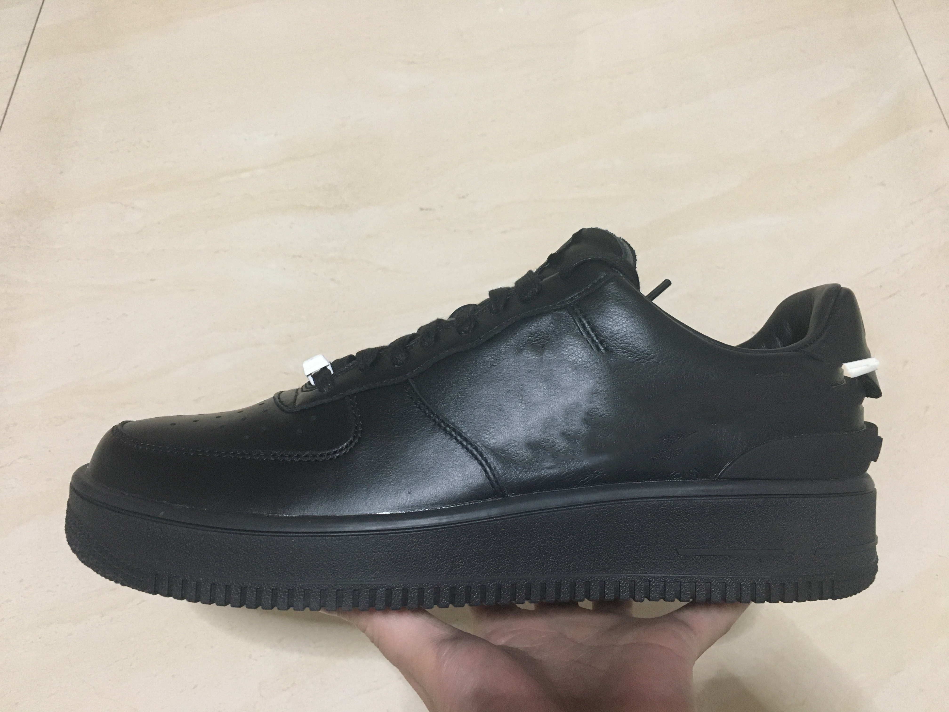 

fairfo 1 low Sneaker Runner s Running Shoes Genuine leather black DV3464-001 size 13