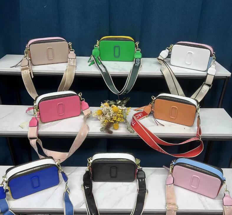 

Designer Women Bags New 2023 Contrast Color Small Square Bag Trend Letter Single Shoulder Messenger Bags Wholesale 20-12-7cm, Black
