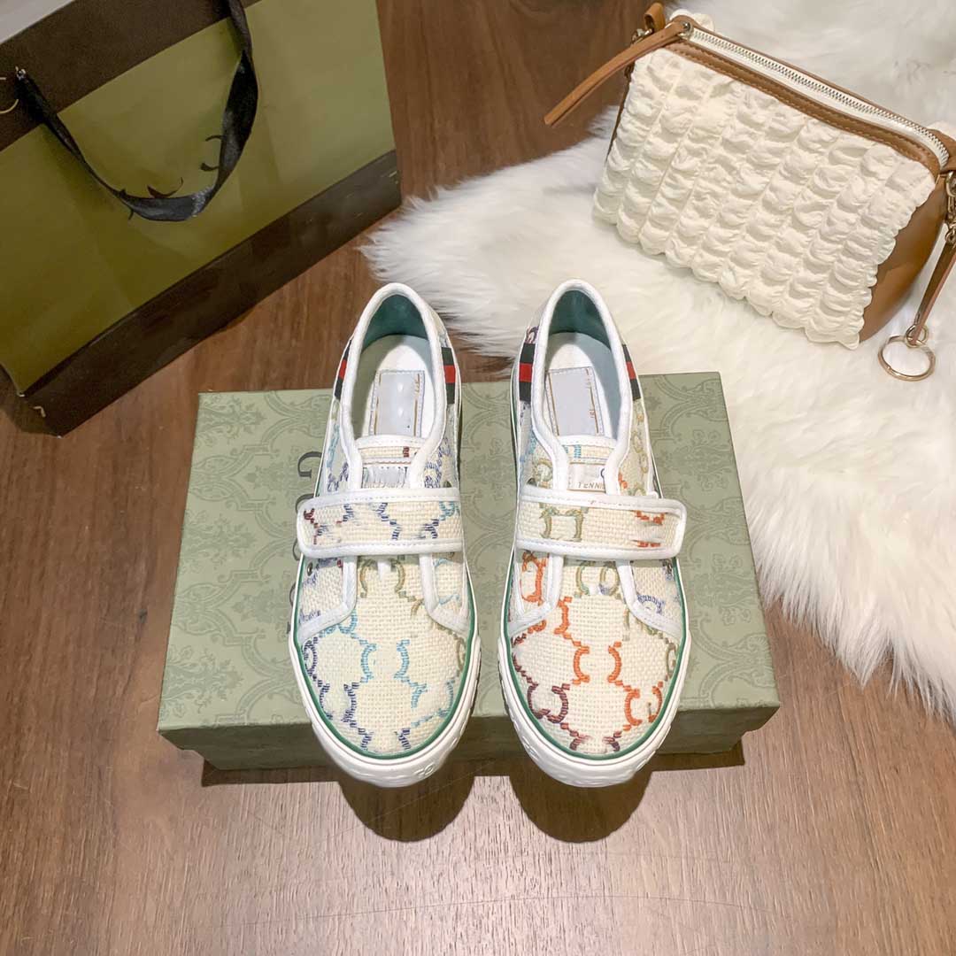 

top quality Casual Shoes 1977 women and men casual shoes running sneakers Italian luxury white pink classic jacquard denim retro tennis, Red