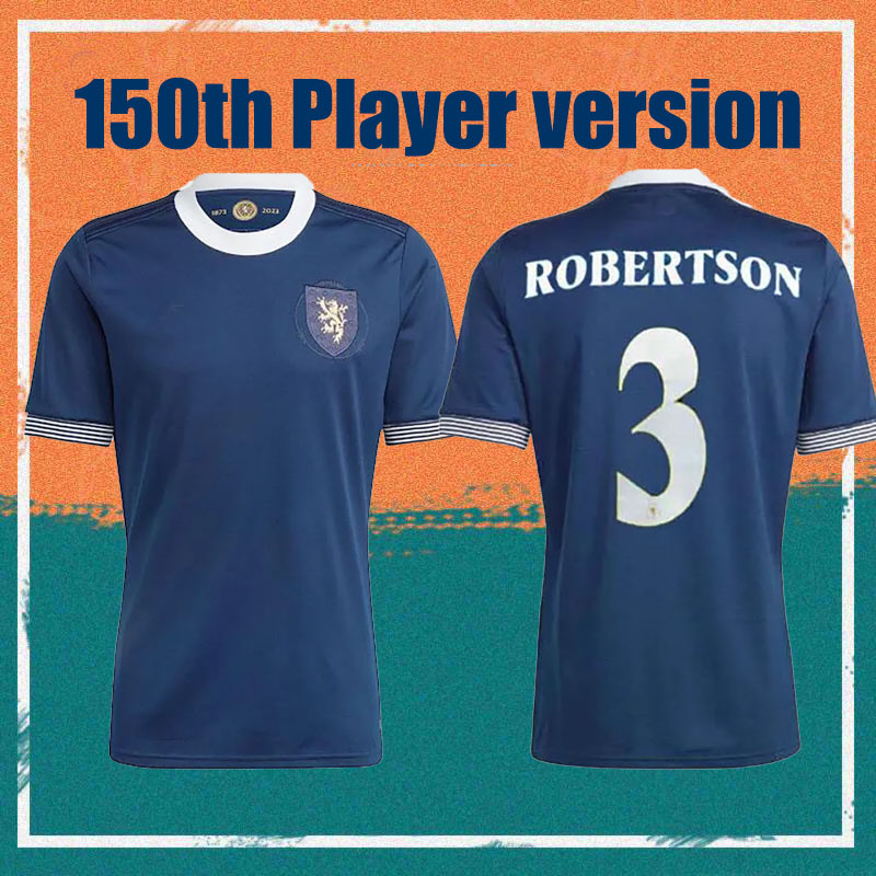 

2023 Scotland 150th Anniversary soccer jerseys 23/24 player version Special TIERNEY ADAMS football shirts ROBERTSON McTominay MCGINN men, 150th player version
