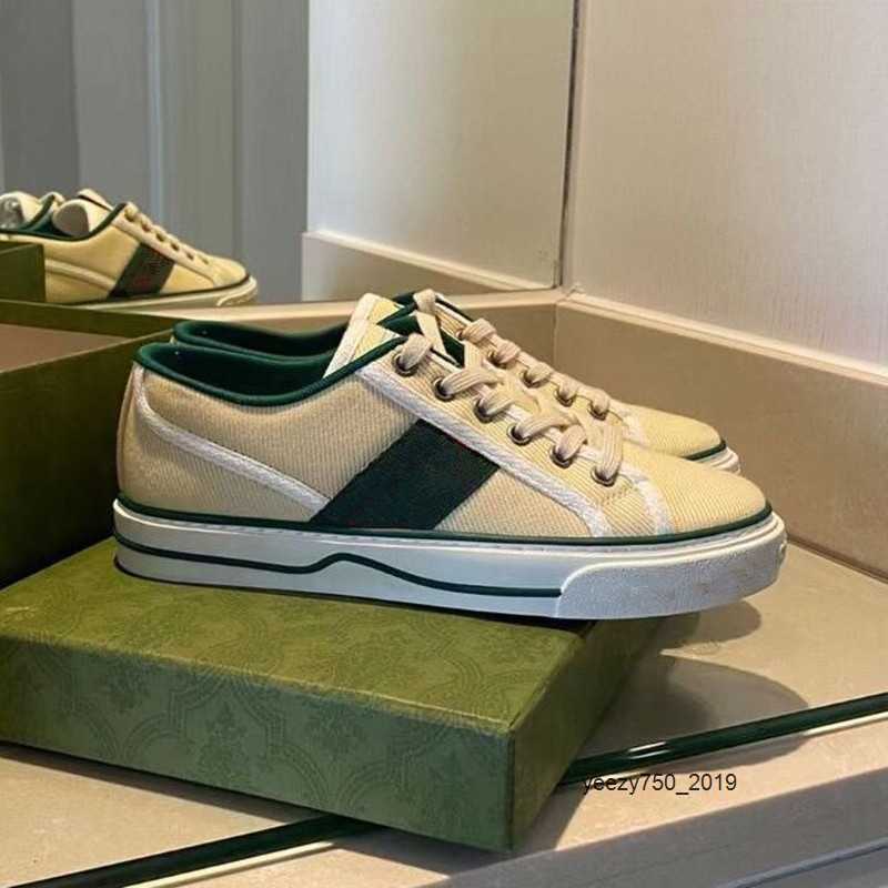 

Designers Tennis 1977 sneaker canvas Luxurys Shoe Beige Blue washed jacquard denim Women Shoes Ace Rubber sole Embroidered Vintage casual Sneakers asdasdawsasdaw
