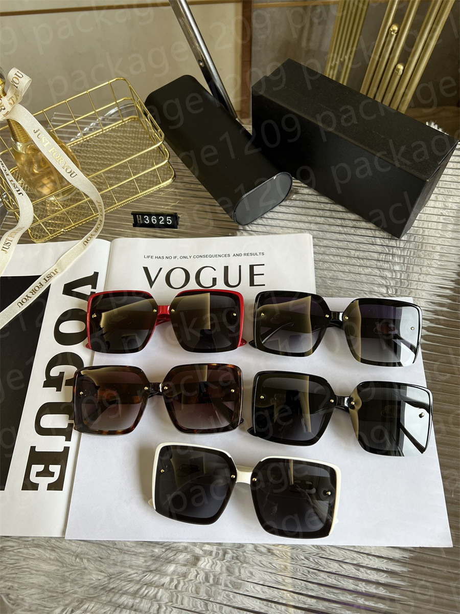 

2024 Luxury Sunglass Men women Fashion Designer Square Mirror lens Sunglasses Unisex Classic Style 3625 UV400 Protection Lens Beach Driving Eyelgasses 5 colors 24