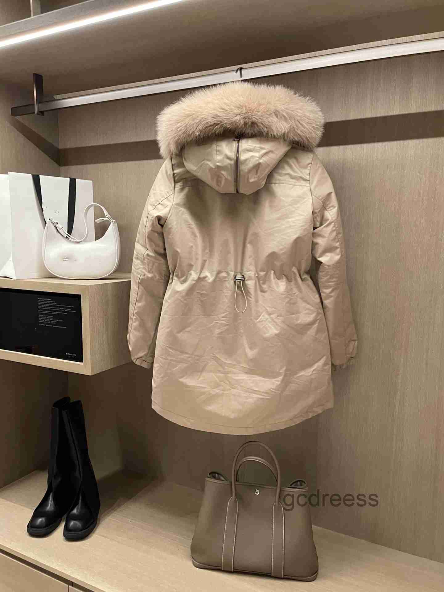 

2023 Top Designer Women's Down jacket Top Brand Women's Parka Winter Thickened Warm Long Coat Couple's White Goose Down Men's Hooded Down jacket