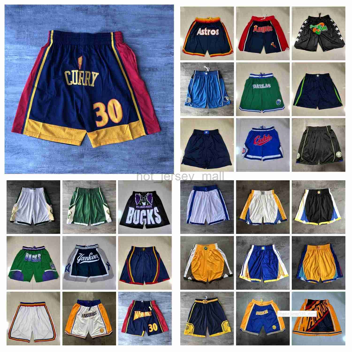 

Team Basketball Shorts Just Don Retro Year Of The Rat Chinese City Version Wear Sport Pant With Pocket Zipper Sweatpants Hip Pop Short, As photo