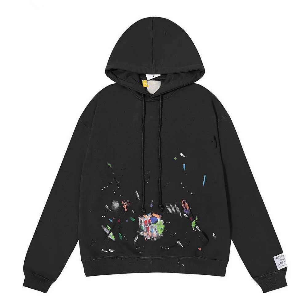 

Homme Hooded Sweatshirts Mens Women Designer Hoodies Mens Clothing High Street Galleries Print Hoodie Pullover Winter SweatshirtUJDW