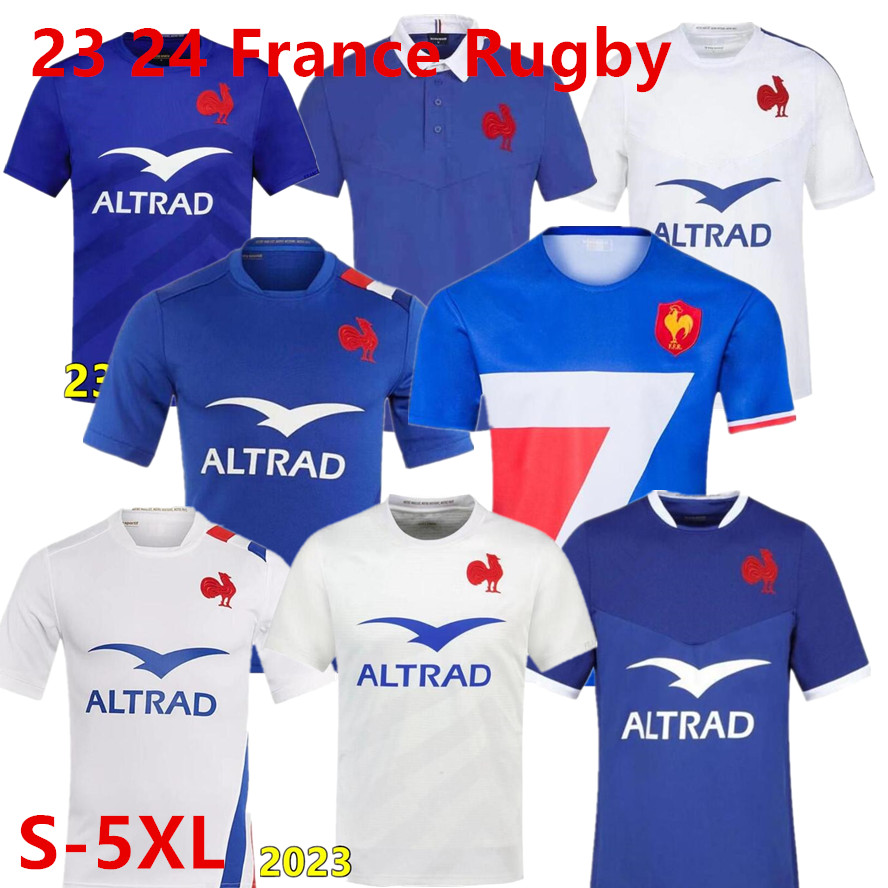 

2023 Top France Super Rugby Jerseys Maillot de French POLO BOLN shirt 2022 Rugby shirt Men size S-5XL