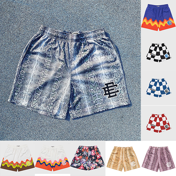 

Eric Emanuel Classic Hole Style sport shorts plus size men and women High Qualith Mesh Breathable basketball short beach pants 15 Styles Wholesale asian size M-XXXL
