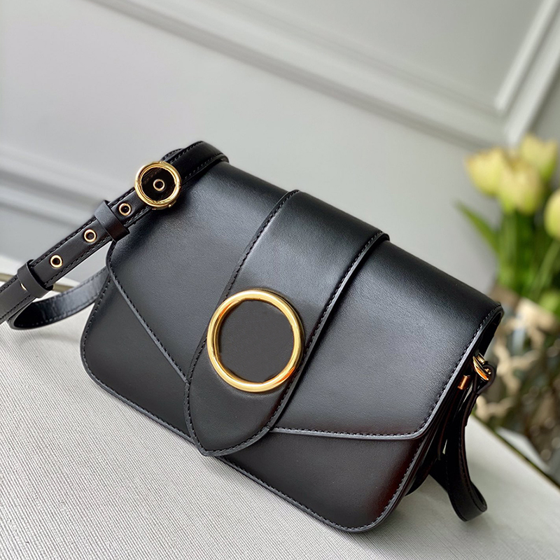 

Designer Underarm Bag Luxury Messenger Bags Genuine Leather Shoulder Bag 23CM High Imitation Handbags With Box ZL071