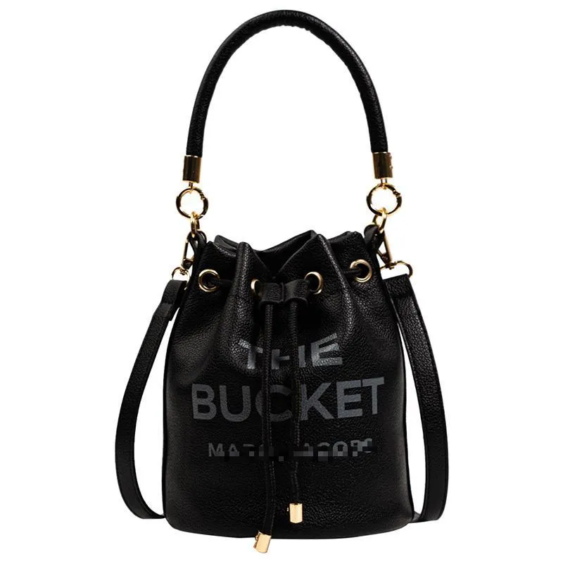 

Designer women crossbody bag the tote bag marc pu leather handbags 2023 fashion purse bucket bags, Red